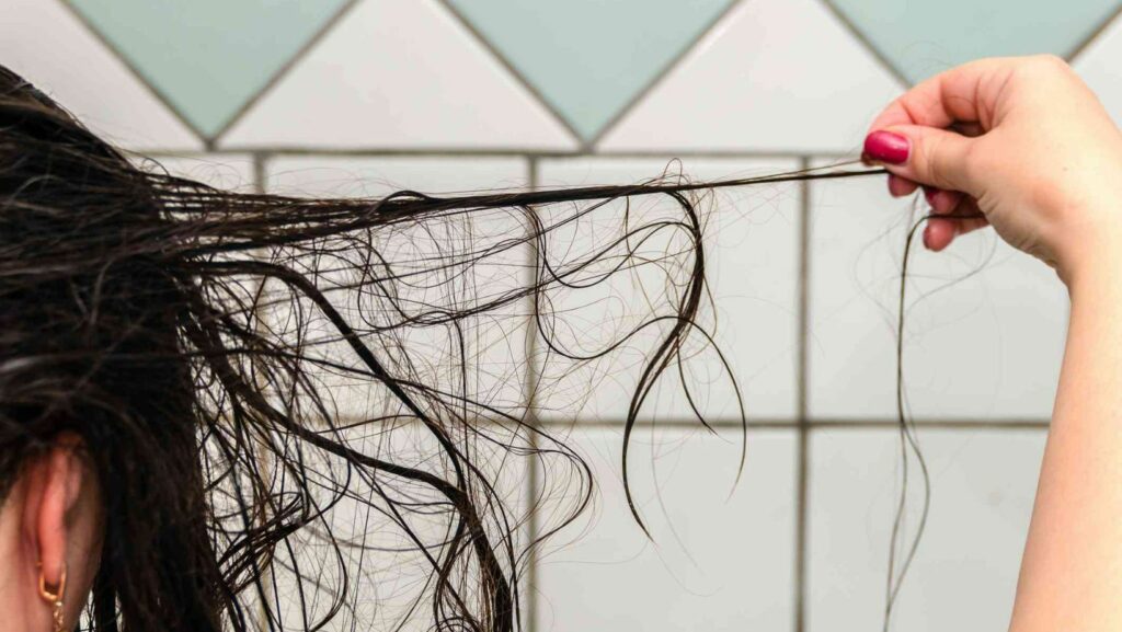 normal amount of hair loss in shower